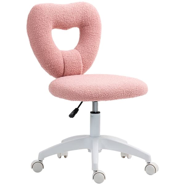 Kontorstol, 45x56x78-88 cm, Pink