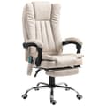 Miniatyrbillede 1 af 9: Kontorstol, 62x70x113-120 cm, Creme Hvid