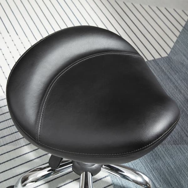 Drejestol, 48x48x54-69 cm, Sort