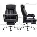 Miniatyrbild 3 av 9: Ergonomisk Kontorsstol, 66x70x111-119 cm, Svart
