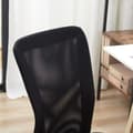Miniatyrbillede 6 af 9: Kontorstol, 43x58x90-100 cm, Sort