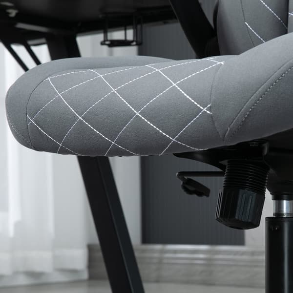 Ergonomisk Kontorsstol, 65.5x69.5x112-122 cm, Mörkgrå