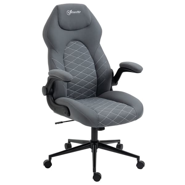 Ergonomisk Kontorsstol, 65.5x69.5x112-122 cm, Mörkgrå