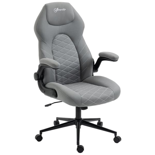 Kontorstol, 65,5L x 69,5B x 112-122H cm, Lysegrå