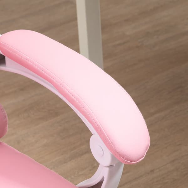 Toimistotuoli, 65x68x107-116 cm, Pinkki