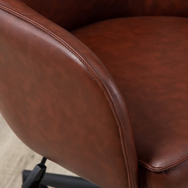 Toimistotuoli, 58,5Lx62Sx83-91K cm, ruskea