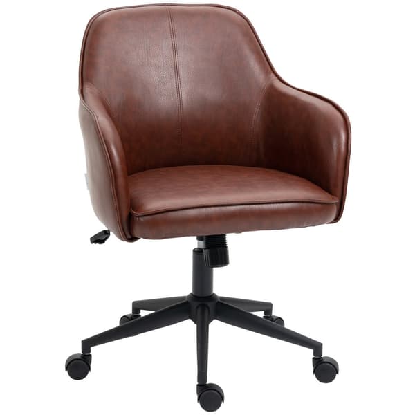 Toimistotuoli, 58,5Lx62Sx83-91K cm, ruskea