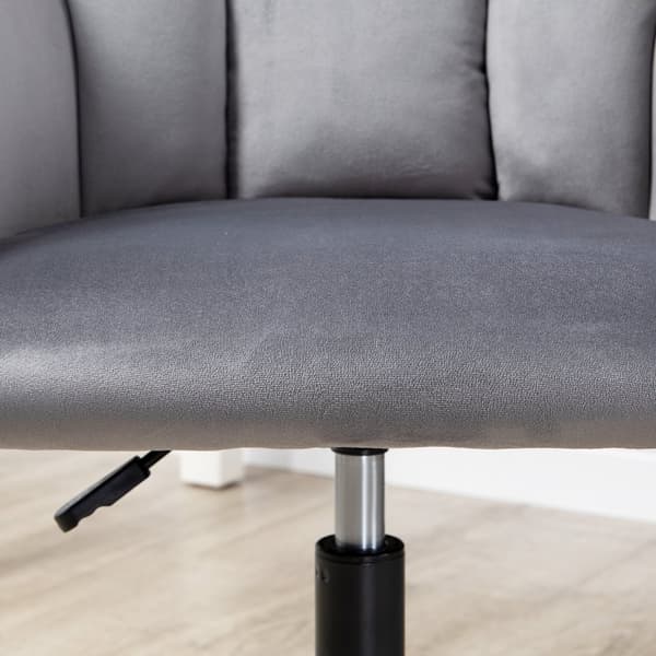 Toimistotuoli, 58L x 58,5S x 78-86K cm, Tummanharmaa
