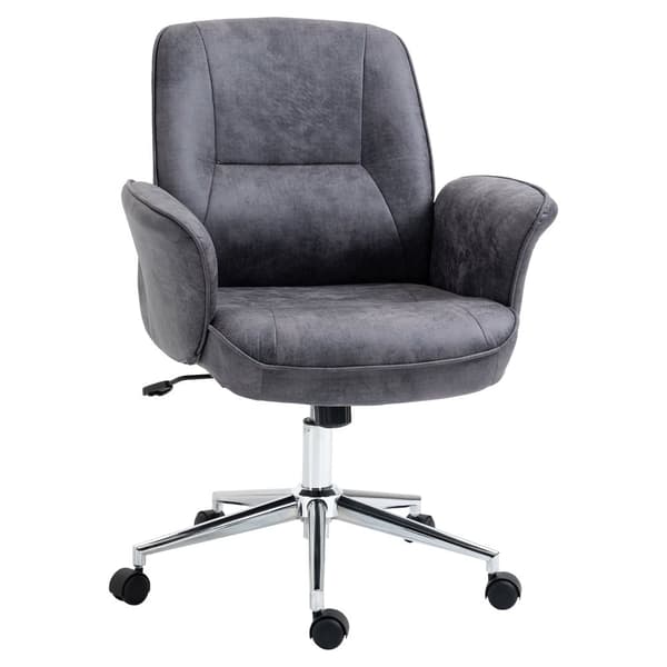 Kontorstol, XXL, 67x69x92-102 cm, Mørkegrå