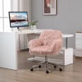 Pikkukuva 2 / 9: Toimistotuoli, 57x60x75-85 cm, Pinkki+Hopea