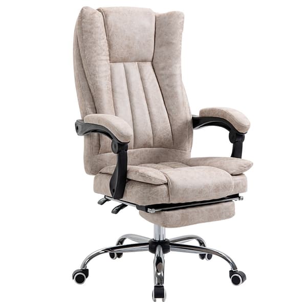 Toimistotuoli, 63x71x110-118 cm, Beige Musta Hopea