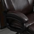 Miniatyrbillede 9 af 9: Kontorstol, 72x83x114-122 cm, Brun