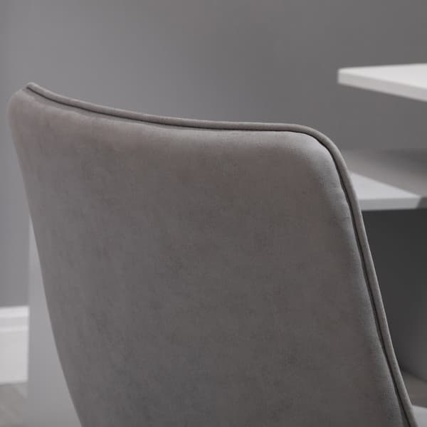 Kontorsstol, 80-90H x 60B x 60D cm, Grå