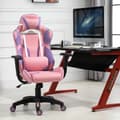 Miniatyrbillede 2 af 9: Gaming Stol, 69x56x125.5 cm, Pink & Lilla
