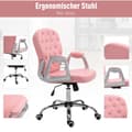 Miniatyrbild 6 av 9: Kontorsstol, 59.5x60.5x95-105 cm, Rosa