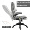Miniatyrbillede 6 af 9: Massage Kontorstol, 68x72x110-120 cm, Brun