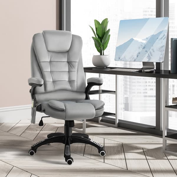 Massage Kontorstol, 68x72x110-120 cm, Brun