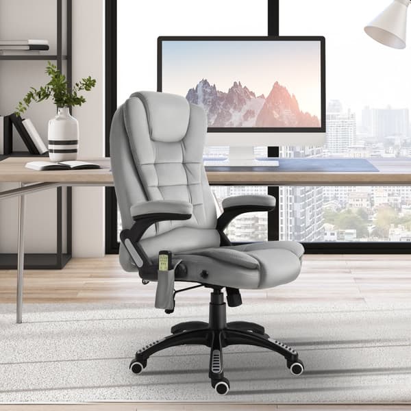 Massage Kontorstol, 68x72x110-120 cm, Brun
