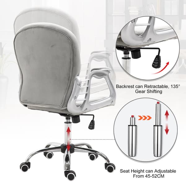 Toimistotuoli, 59,5x60,5x95-105 cm, Harmaa