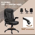 Miniatyrbillede 8 af 9: Kontorstol, 67x74x116-126 cm, Sort