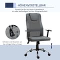 Miniatyrbild 4 av 9: Ergonomisk Kontorsstol, 66x73x108-118 cm, Grå