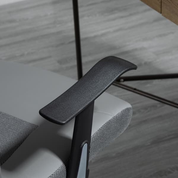 Ergonomisk Kontorsstol, 66x73x108-118 cm, Grå