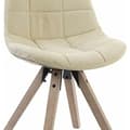 Miniatyrbild 8 av 8: Matsalsstol DKD Home Decor Beige Multicolour 47 x 55 x 85 cm