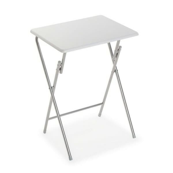 Fällbord Versa Vit Metall Trä MDF (37,5 x 65,5 x 47,5 cm)
