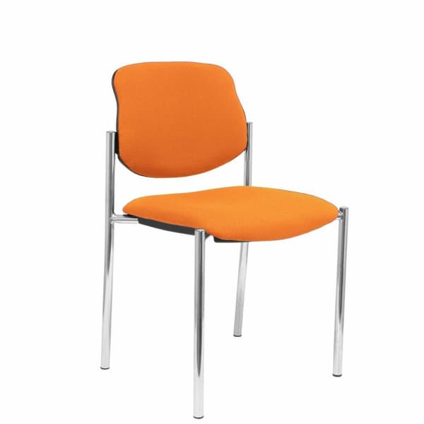 Receptionsstol Villalgordo Piqueras y Crespo BALI308 Orange Läderimitation
