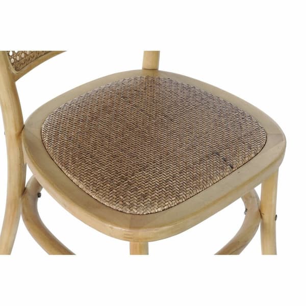 Matsalsstol DKD Home Decor Multicolour Naturell 48 x 45 x 85 cm 44 x 49 x 87 cm