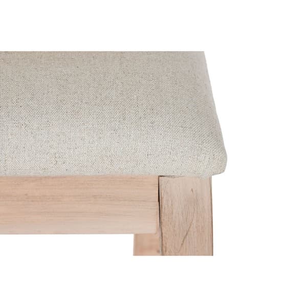 Matsalsstol DKD Home Decor Beige Polyester 46 x 61 x 86 cm