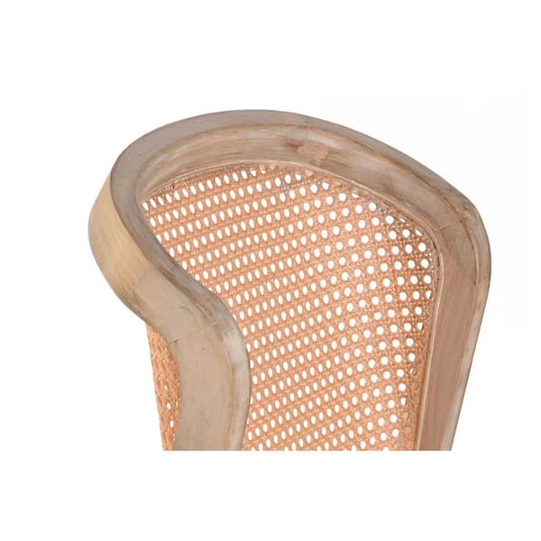 Matsalsstol DKD Home Decor Beige Polyester 46 x 61 x 86 cm