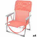 Miniatyrbild 1 av 5: Hopfällbar Stol Aktive Flamingo Korall 44 x 72 x 35 cm (4 antal)