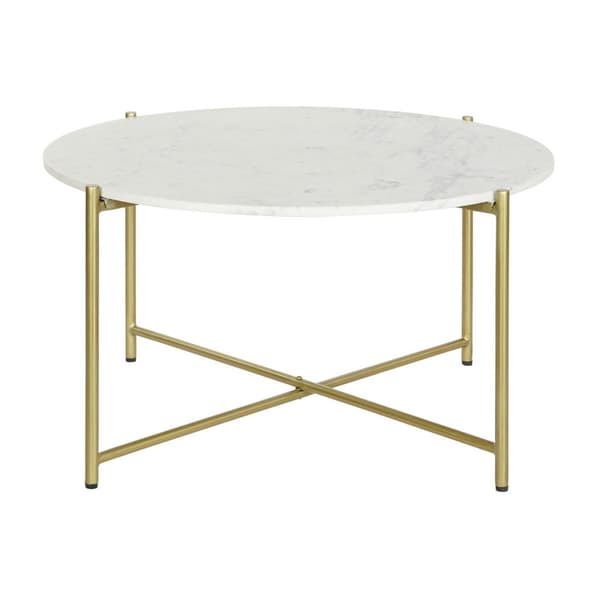 Soffbord DKD Home Decor 81 x 81 x 44 cm Marmor Järn