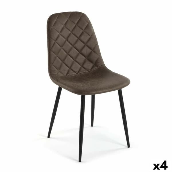 Stol Versa Serena Mörkbrun 53 x 88 x 43,5 cm (4 antal)