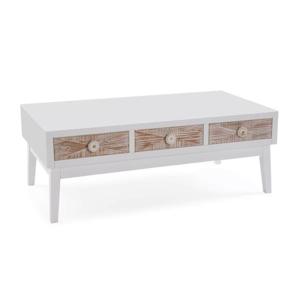 Soffbord Versa Sira Furu Trä MDF 60 x 41 x 110 cm