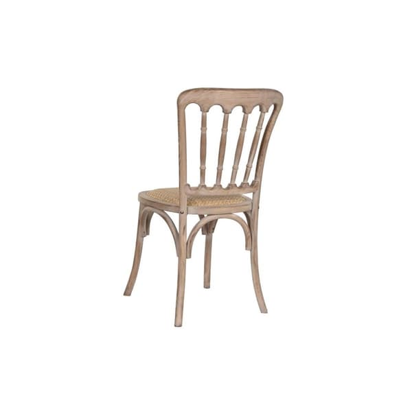 Matsalsstol Home ESPRIT Ljusbrun Rattan Gran 45 x 48 x 92 cm