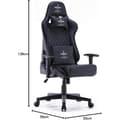 Miniatyrbild 3 av 4: Gamingstol LED RGB Brigros