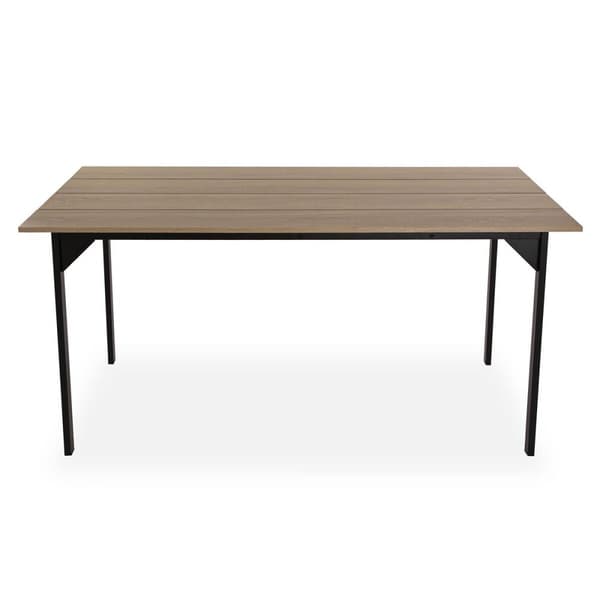 Spisebord Versa Collins Metal Melamin Træ MDF 75 x 80 x 164,5 cm