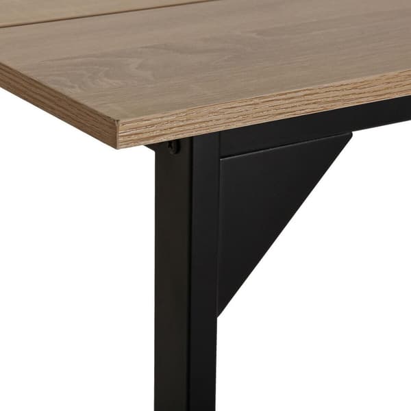 Spisebord Versa Collins Metal Melamin Træ MDF 75 x 80 x 164,5 cm