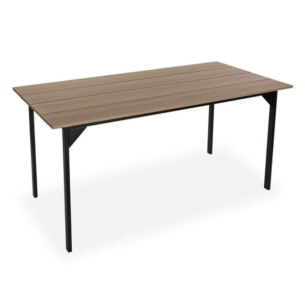 Spisebord Versa Collins Metal Melamin Træ MDF 75 x 80 x 164,5 cm