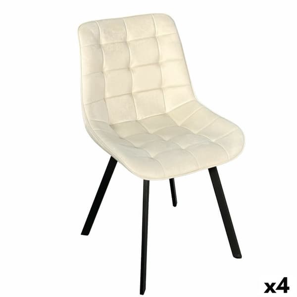 Stol Versa RHODES Beige 55 x 82 x 51 cm (4 enheter)