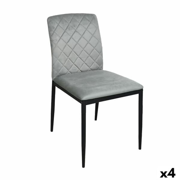 Stol Versa ZEGERS Grå 58 x 83 x 44 cm (4 enheder)