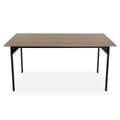 Miniatyrbillede 3 af 6: Spisebord Versa Collins Metal Melamin Træ MDF 75 x 80 x 164,5 cm