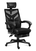 Miniatyrbild 1 av 4: HUZARO COMBAT 5.0 Gaming Stol Svart, Justerbar höjd, Kontorsstol, Svankstöd, Fotstöd, Nackstöd, Gaming PC
