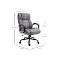 Miniatyrbild 3 av 6: Kontorsstol Funktion svängbar Ergonomisk stol med tjock stoppning Belastningskapacitet 220 kg