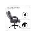 Miniatyrbild 5 av 6: Kontorsstol Funktion svängbar Ergonomisk stol med tjock stoppning Belastningskapacitet 220 kg