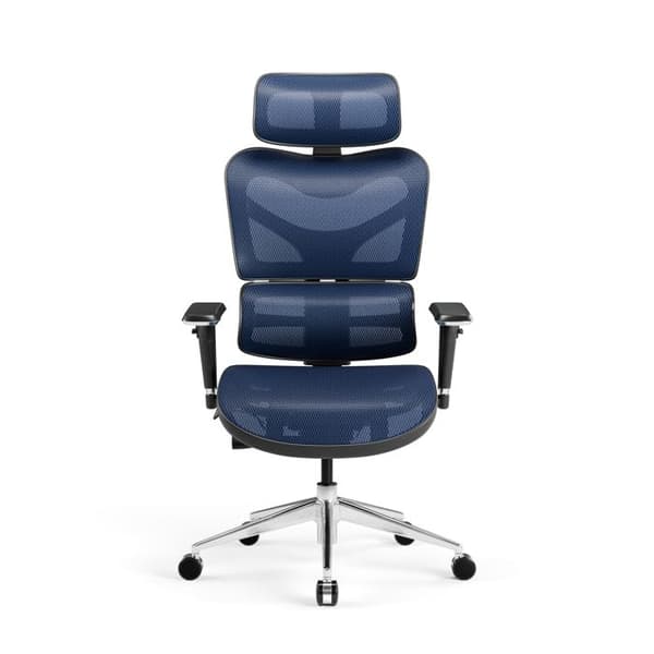 Ergonomisk stol Diablo V-Commander: Svart-Blå
