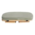 Miniatyrbillede 2 af 2: Bærbar Meditationsskammel, Komfortabel Svammeskumpude, Sammenklappeligt Design, Ergonomisk 5° Tilt,Grøn