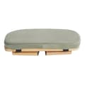 Miniatyrbillede 1 af 2: Bærbar Meditationsskammel, Komfortabel Svammeskumpude, Sammenklappeligt Design, Ergonomisk 5° Tilt,Grøn